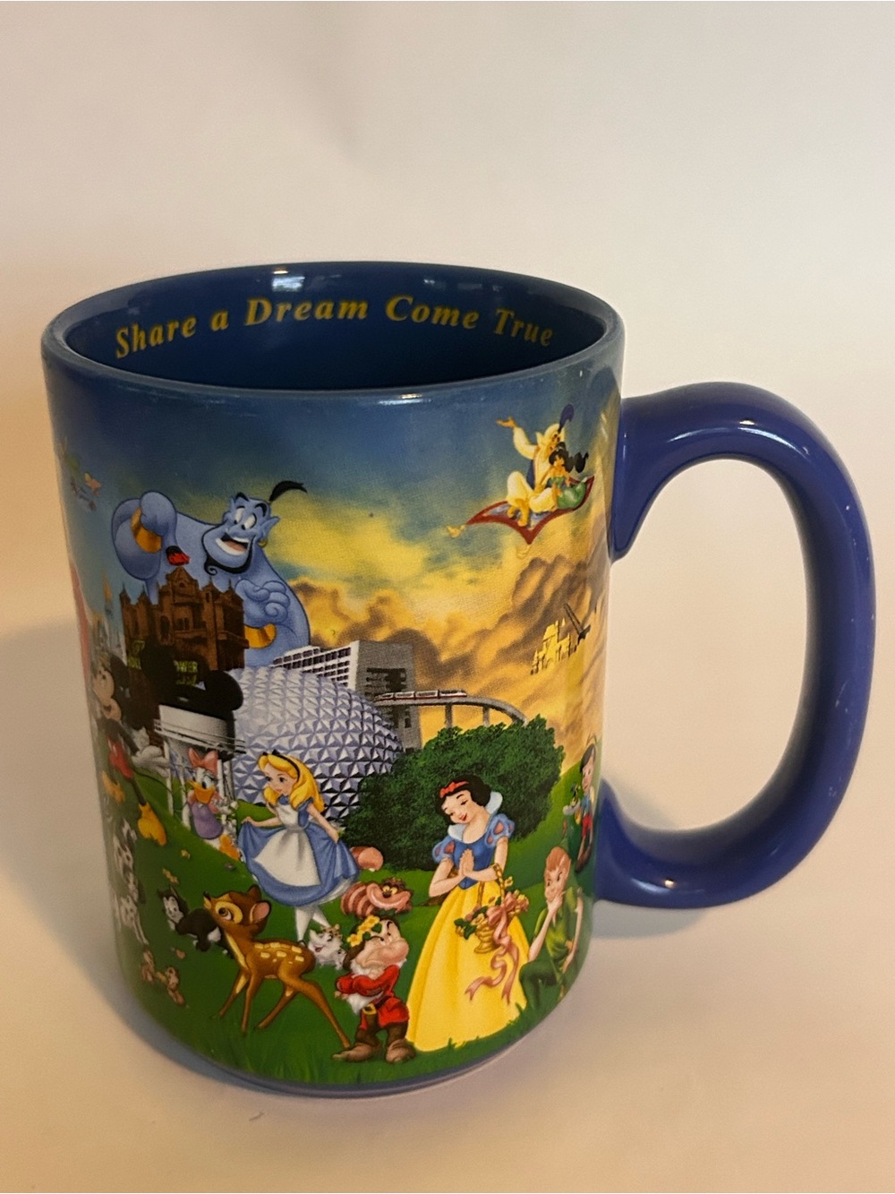 Walt Disney World 100 Years Of Magic Anniversary Mug Coffee Ceramic Mickey Goofy